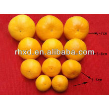 lista de frutas amarelas mandarina